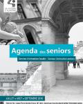 Agenda seniors juillet, août, septembre 2016